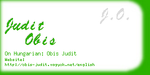 judit obis business card